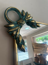 Load image into Gallery viewer, 1038 - Console table (110cm x 35cm, 77cm high) and mirror (122cm x 95cm).
