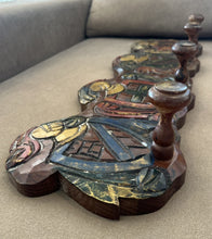 Load image into Gallery viewer, 1209 - Medieval coat rack (80cm x 24cm)
