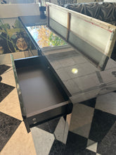 Load image into Gallery viewer, 1033 - Black sideboard (180cm x 45cm, 81cm high))
