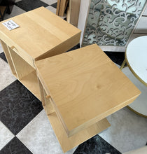 Load image into Gallery viewer, 1120 - Two bedside tables / side tables. Heavy and good quality and good condition! (43cm x 43cm, 56cm high) 85€ for both!
