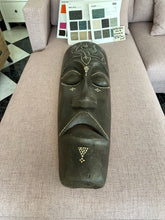 Load image into Gallery viewer, 1036 - Wooden mask (98cm x 30cm)
