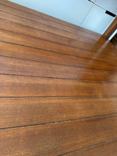 Load image into Gallery viewer, 1015 - Wooden high quality coffee table with glass top (from corte ingles) (120cm x 90cm, 45cm high)
