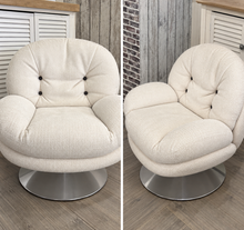 Cargar imagen en el visor de la galería, 1905 - **FACTORY NEW** Bouclé swivel chair.
