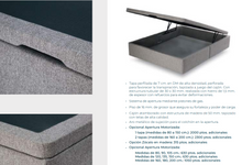 Cargar imagen en el visor de la galería, SPEZIA FABRIC CANAPE "DRESDE" - Fabric. Available in different colors! All sizes available! Price starting from 651€.  FREE DELIVERY AND ASSEMBLY!
