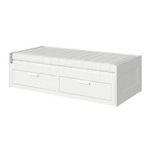 Load image into Gallery viewer, 1043 - Bed sofa / trundle bed / guest bed with drawers in good condition! (click for more photos!! (Mattresses 80cm x 200cm)
