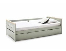 Cargar imagen en el visor de la galería, AMARK &quot;GUEST BED TRUNDLE BED&quot; - (without mattresses) For mattress 90cm x 190cm. In white, grey or light green (click for photos!)
