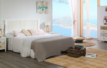 Load image into Gallery viewer, AMark Fl &quot;White&quot; - Wooden headboard double 163cm, matching bedsides and chests available. (single size also available 103cm 145€)
