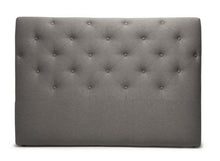 Load image into Gallery viewer, SPEZIA &quot;LOIRA&quot; - 120cm high, 10cm thick. Headboard fabric. Available in different colors (click to see more!) &amp; sizes. Price between 335 - 434€.
